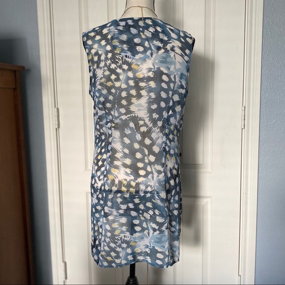 CAbi Avery sheer flowing tunic Sz M - Picture 4 of 8